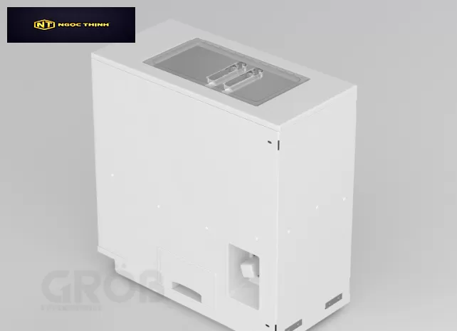 Thùng gạo gắn cánh nhấn hông C1A05.130S